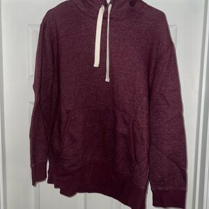 Maroon boyfriend hoodie